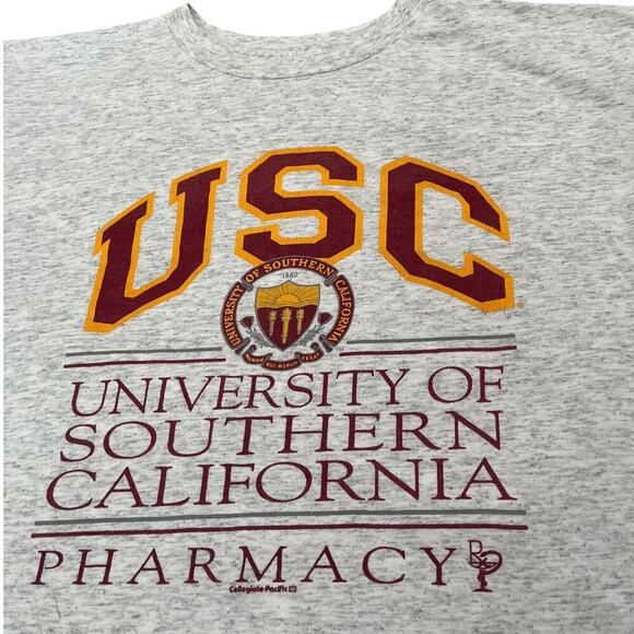 USC Pharmacy RX 90s Vintage T-shirt - Picture 2 of 3